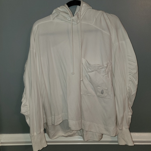 Free People hot shot hoodie white - Picture 3 of 12